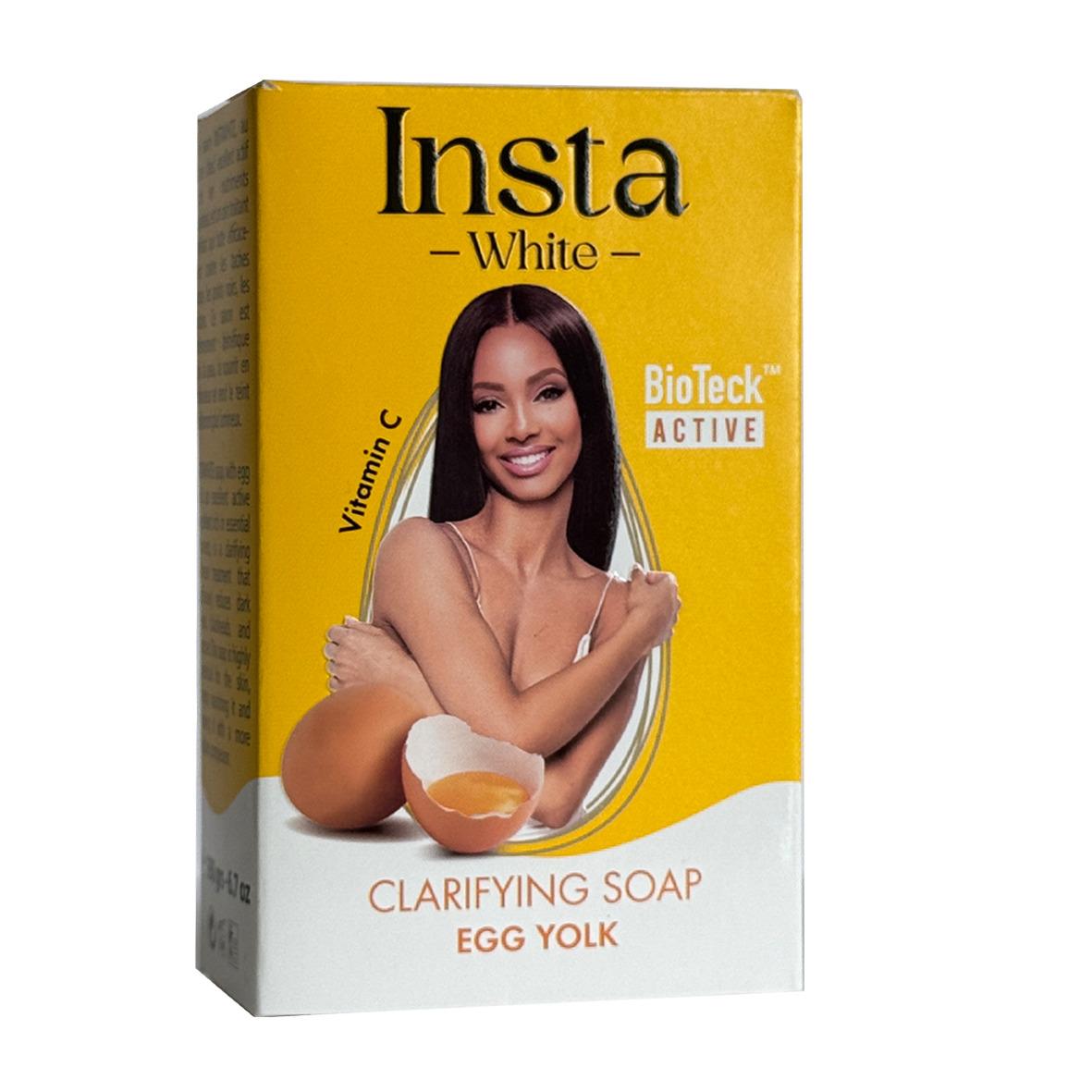 Savon Clarifiant INSTA WHITE au Jaune d'œuf 190g