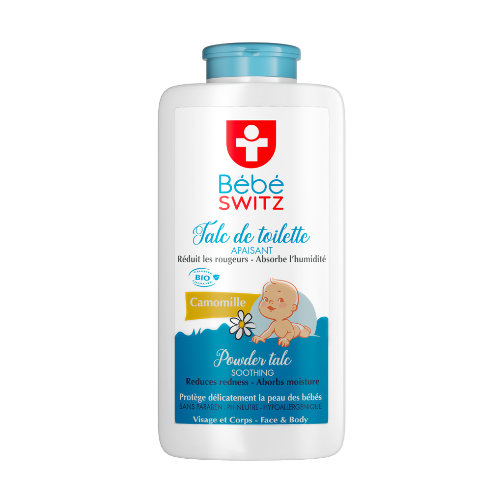 Talc BEBE SWITZ Aux Extraits De Camomille