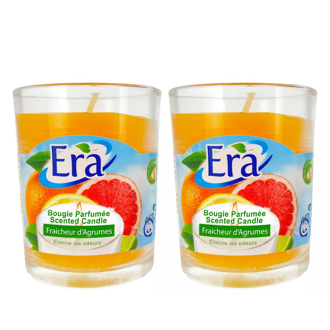 Lot de 2 - Bougies Parfumées ERA 60g x 2