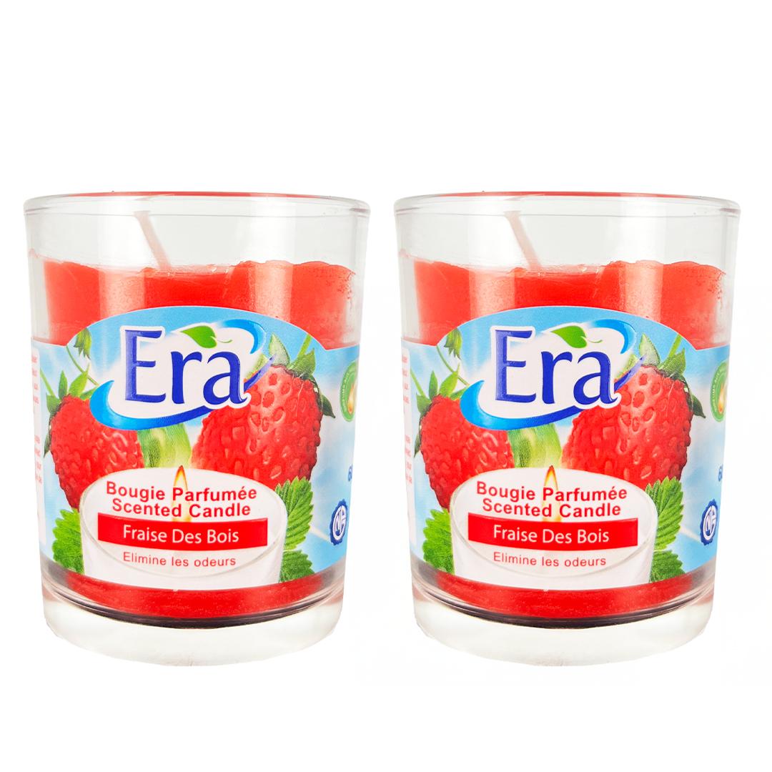 Lot de 2 - Bougies Parfumées ERA 60g x 2