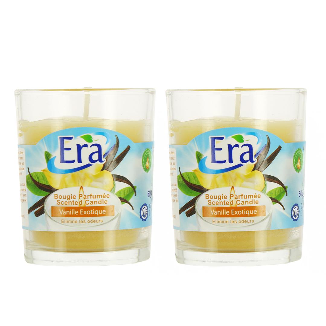 Lot de 2 - Bougies Parfumées ERA 60g x 2