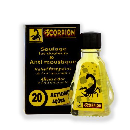 Huile Menthole SCORPION Anti-douleur Musculaire 3ml