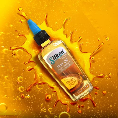 Huile De Cheveux SILKEN – 70Ml