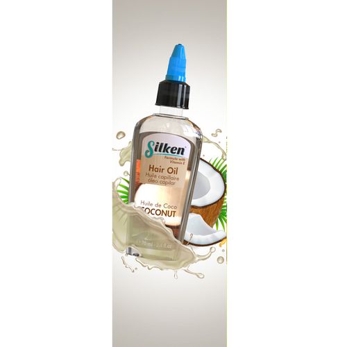 Huile De Cheveux SILKEN – 70Ml