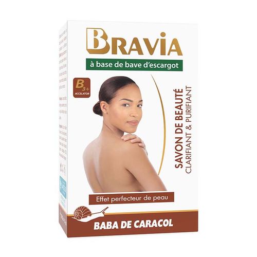 Savon Clarifiant BRAVIA 190g - BLANC