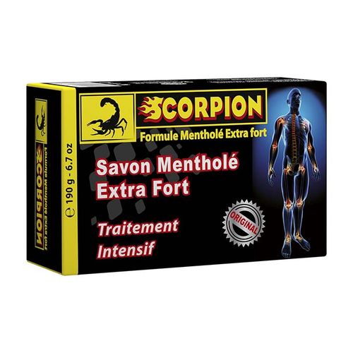 Savon Mentholé SCORPION 190g