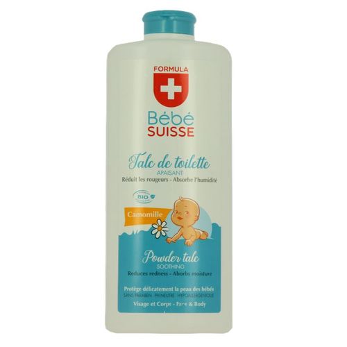Talc BEBE SUISSE Aux Extraits De Camomille